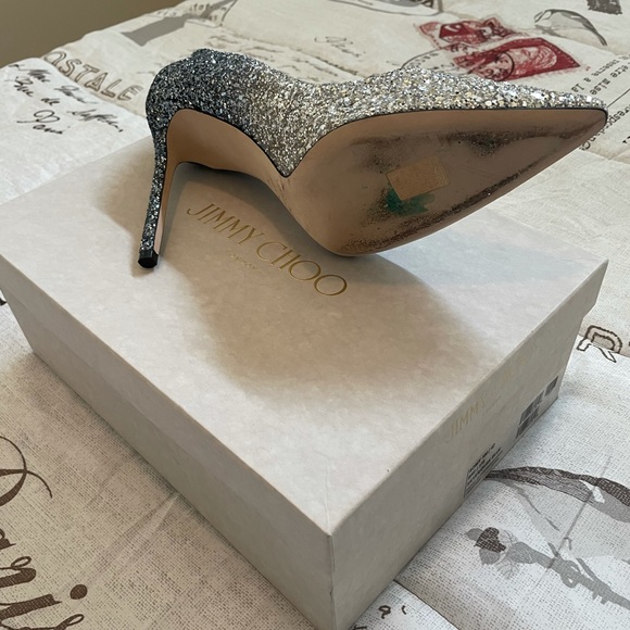 JIMMY CHOO ROMY 100 PUMPS - Picture 8 of 9